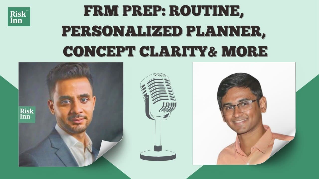 How to PLAN your FRM Prep?