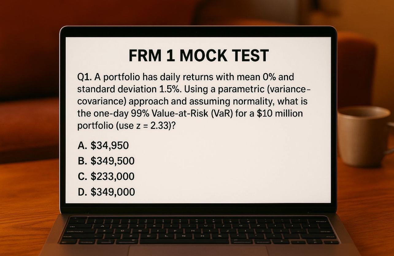 FRM Part 1 Mock Test
